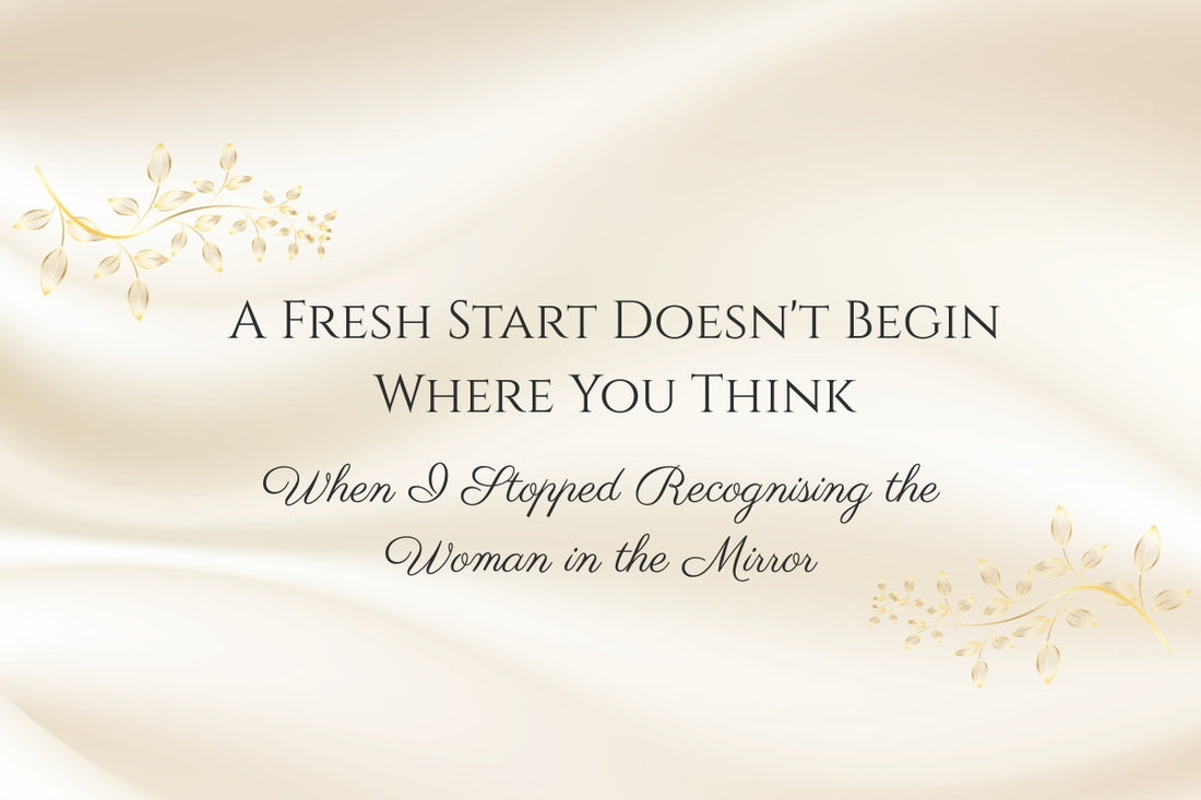 Woman journaling as a fresh start ritual