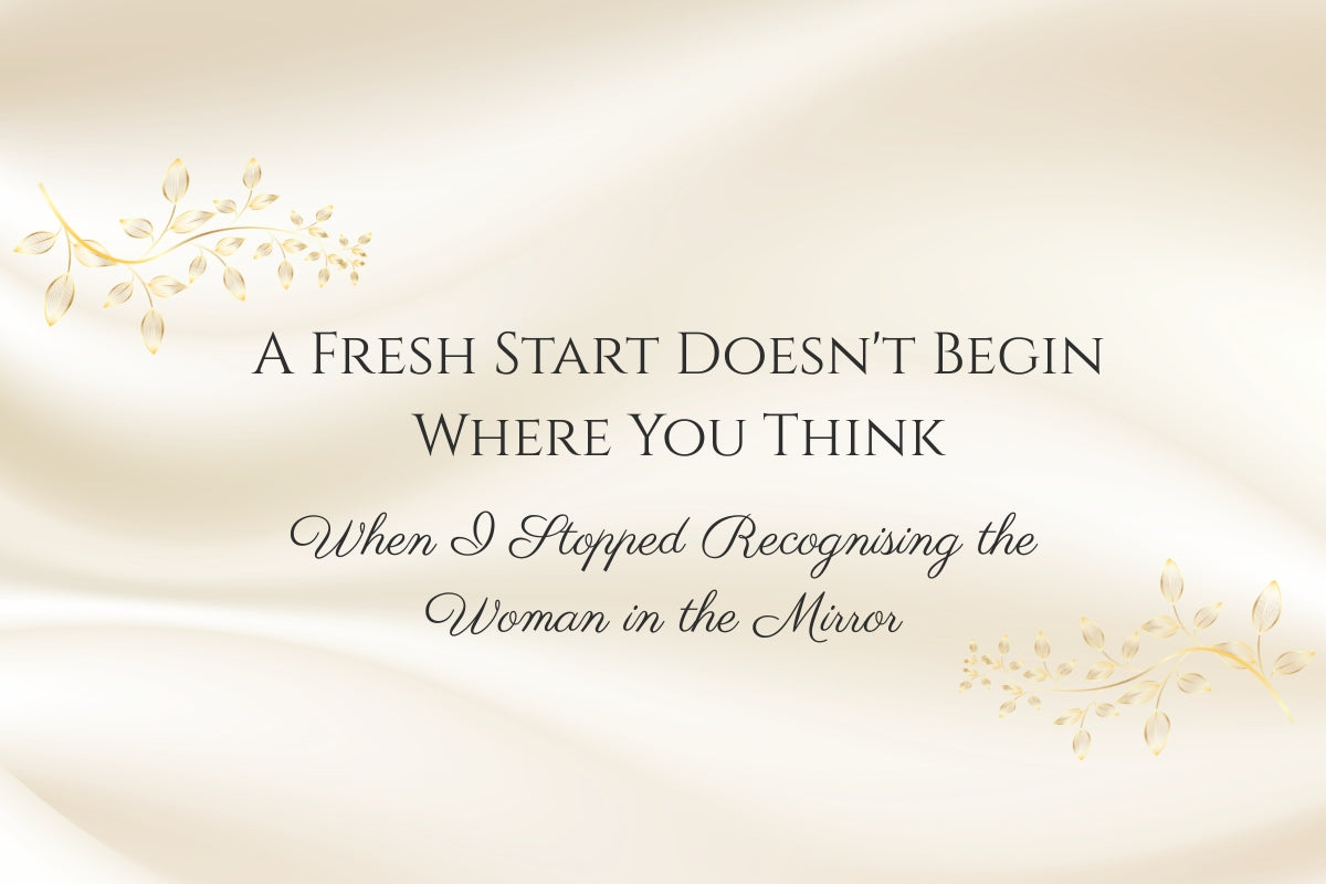 Woman journaling as a fresh start ritual