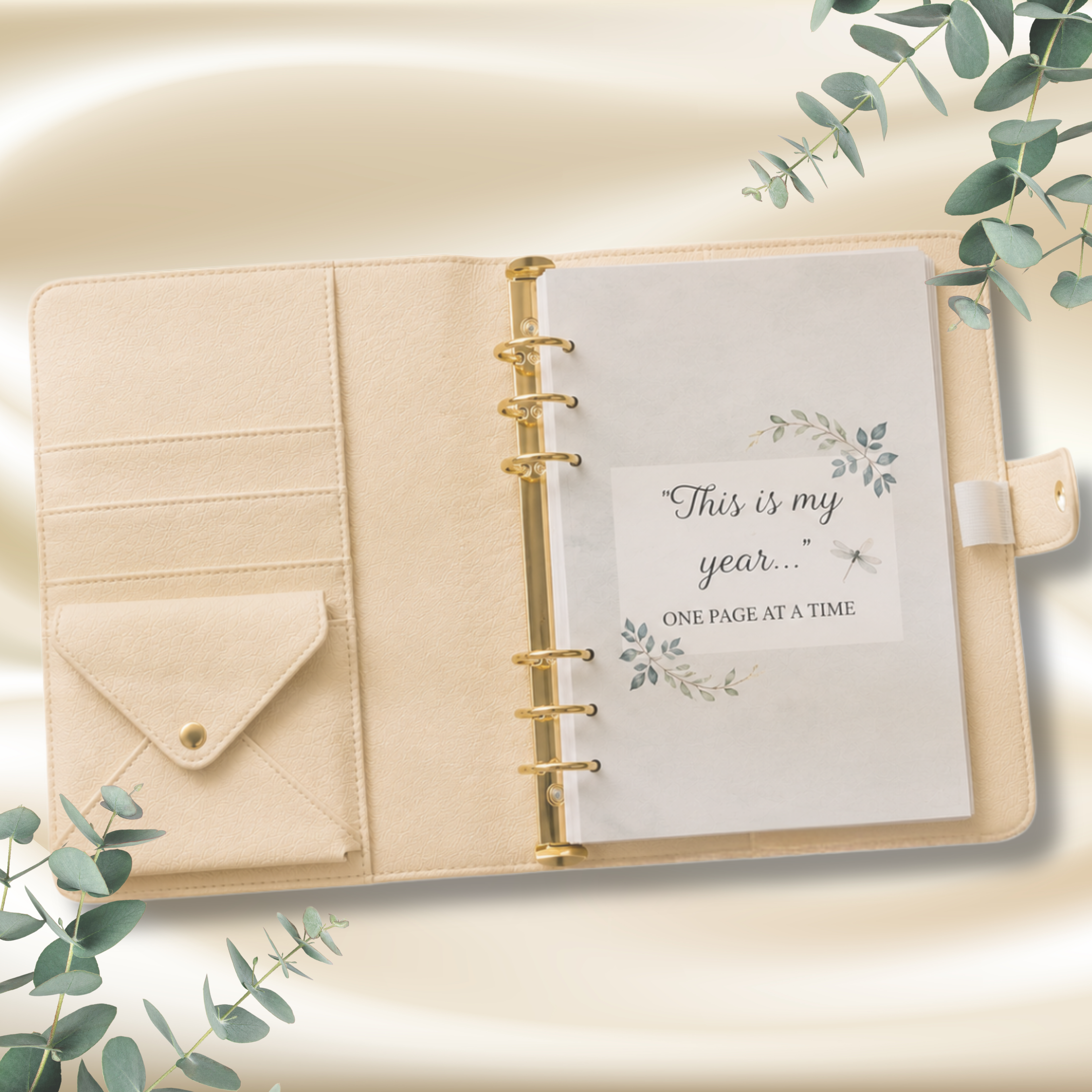 January Eucalyptus Monthly Planner Collection | Printable Planner Bundle