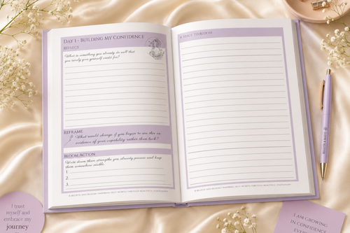 Confidence Bloom Journal | 31-Day Printable Guided Journal