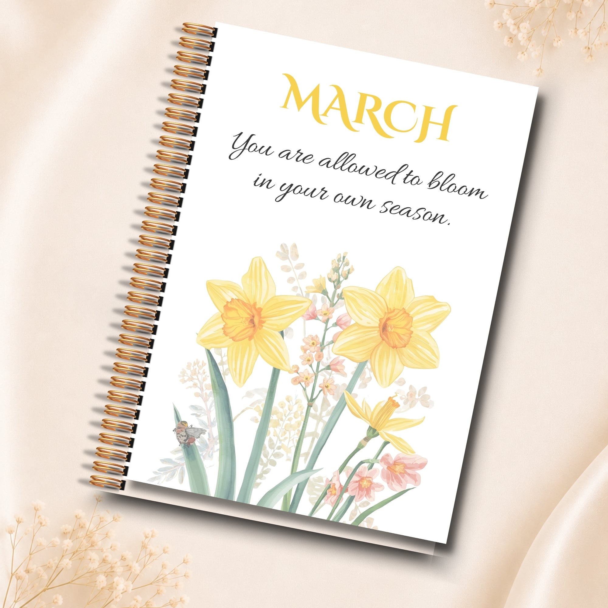 Birth Flower Monthly Dashboard | Planner Page Bundle
