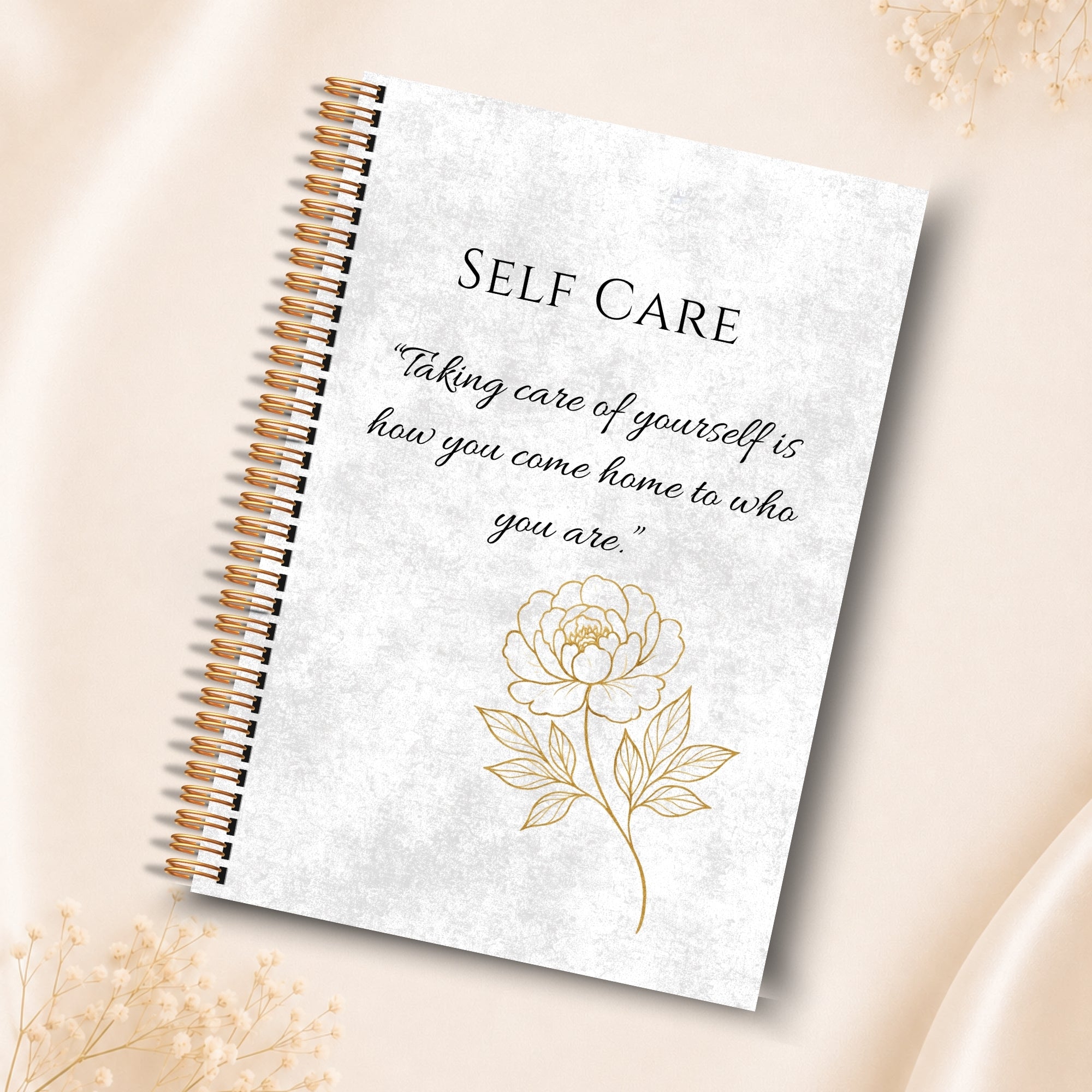 The Deluxe Signature Printable | Printable Planner | Gold Peony Collection