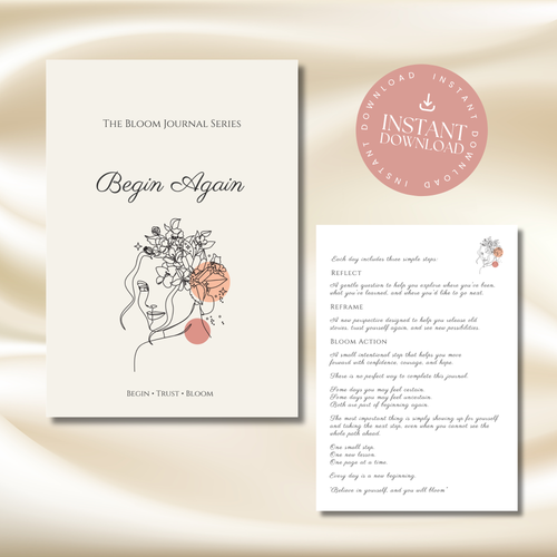 Begin Again Bloom Journal | 31-Day Printable Guided Journal