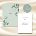 July Eucalyptus Planner | Printable Monthly Planner