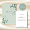 March Eucalyptus Planner | Printable Monthly Planner