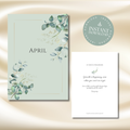 April Eucalyptus Planner | Printable Monthly Planner
