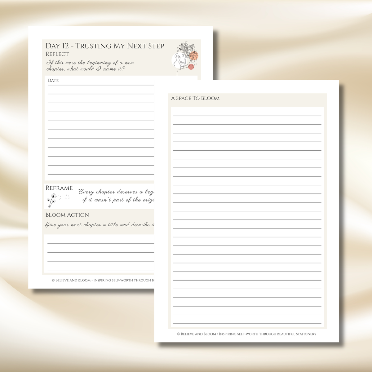 Begin Again Bloom Journal | 31-Day Printable Guided Journal