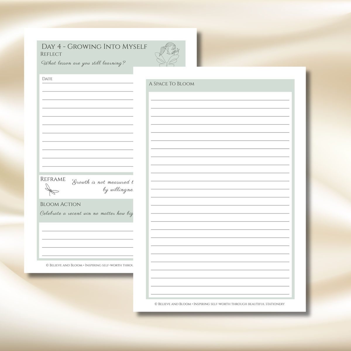 Growth Bloom Journal | 31-Day Printable Guided Journal