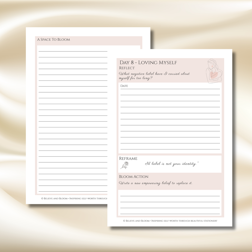 Self Love Bloom Journal | 31-Day Printable Guided Journal