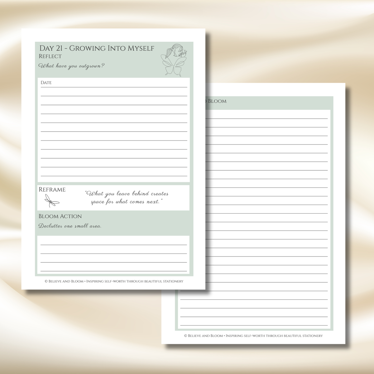 Growth Bloom Journal | 31-Day Printable Guided Journal