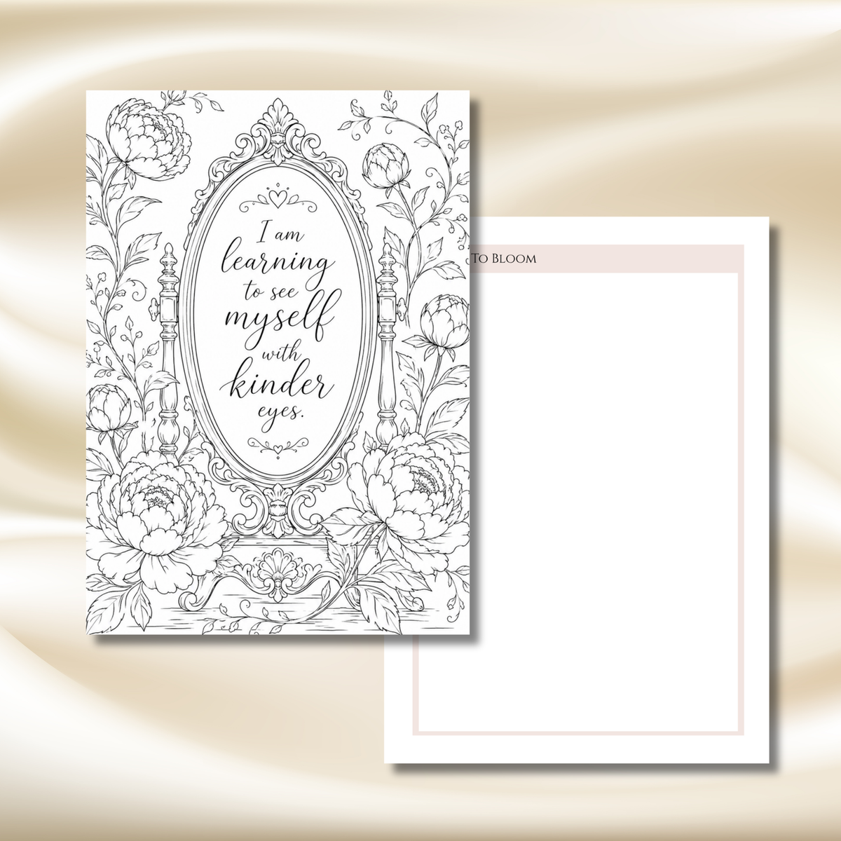 Self Love Bloom Journal | 31-Day Printable Guided Journal