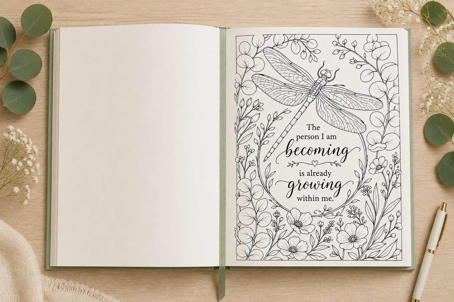 Growth Bloom Journal | 31-Day Printable Guided Journal