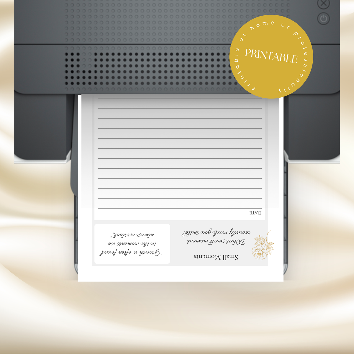 The Bloom Reflection Journal | 99 Guided Prompts for Self-Worth & Personal Growth