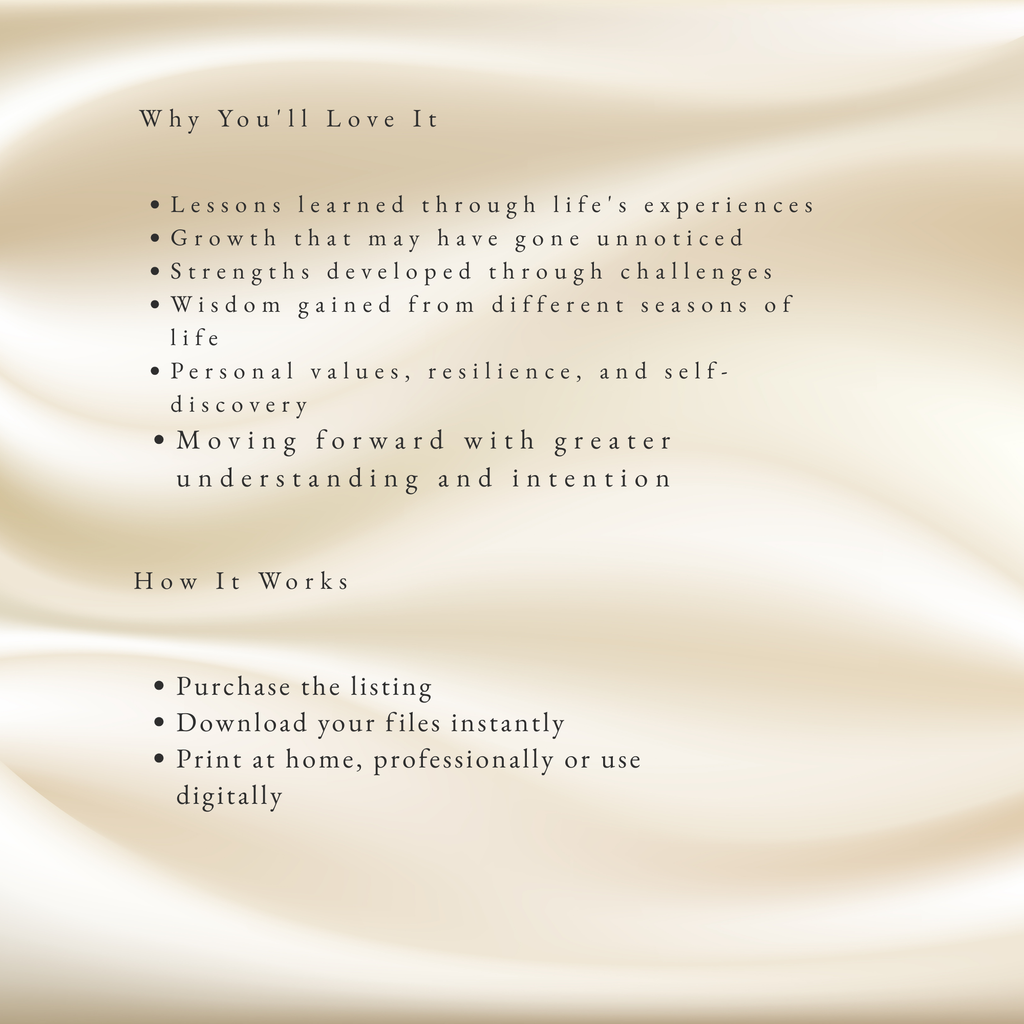 Growth Bloom Journal | 31-Day Printable Guided Journal